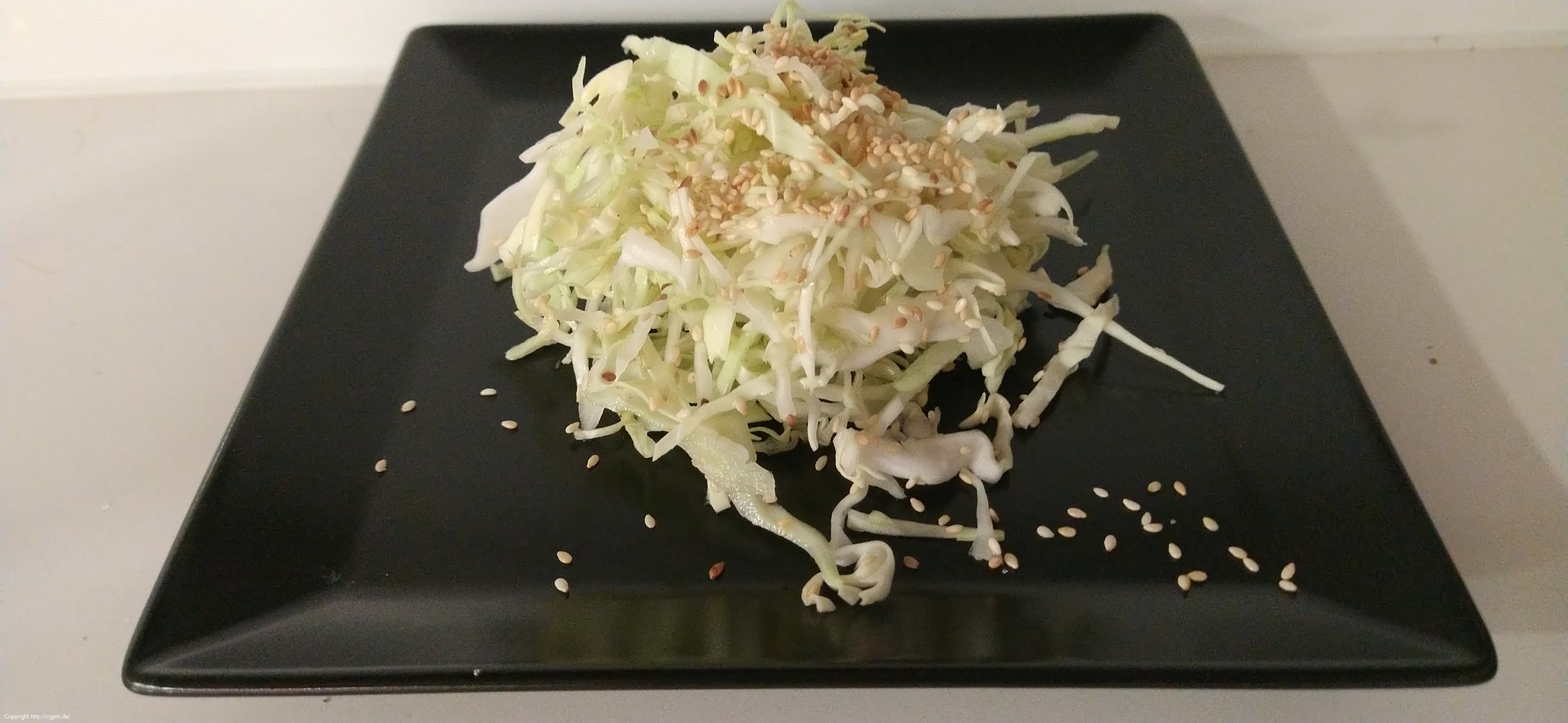 8 Japanischer Weißkohl-Salat