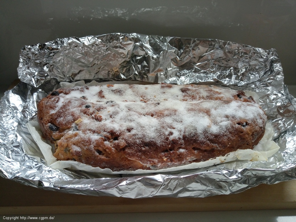 Weihnachtsstollen der Familie Martens