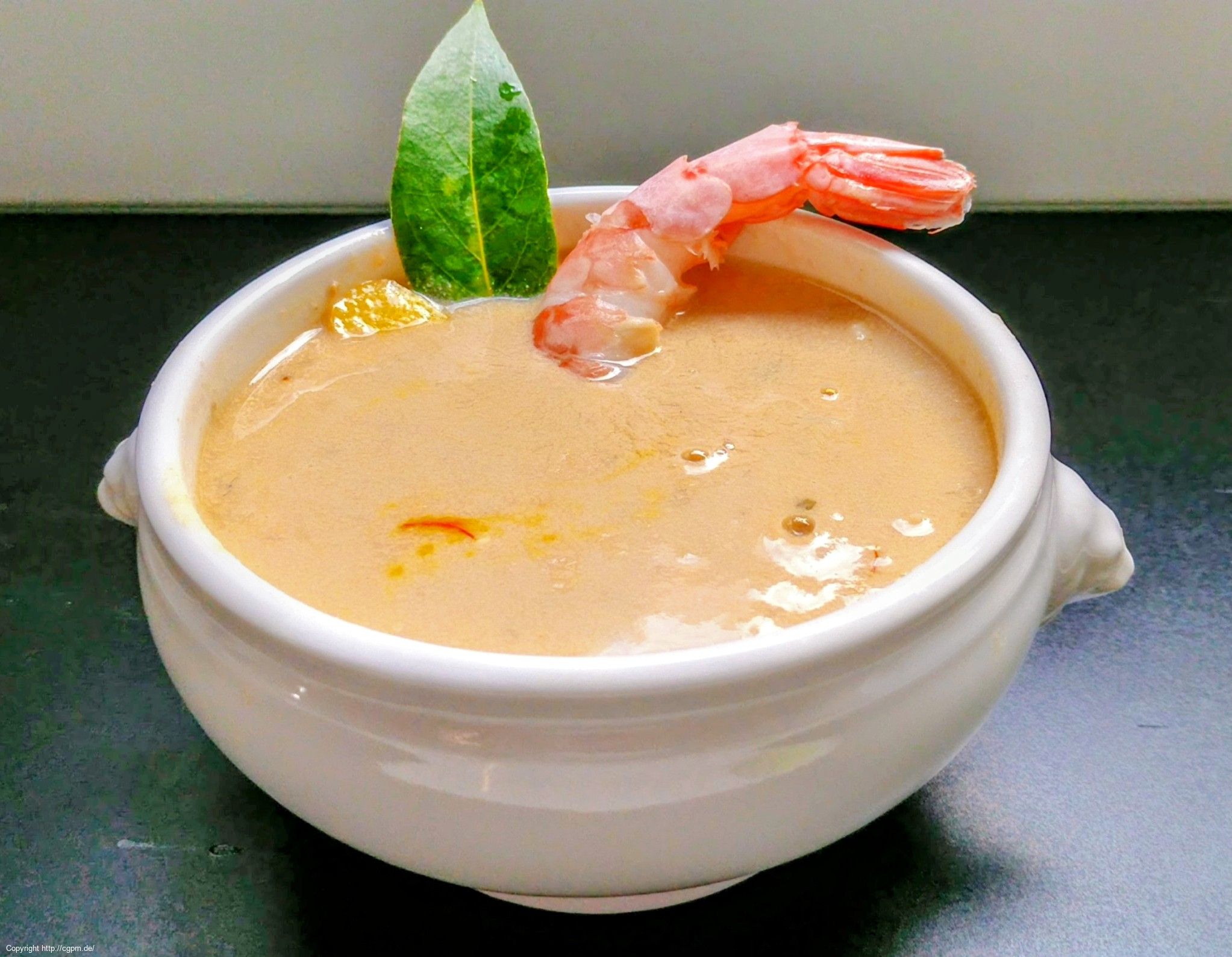 Krustentiersuppe