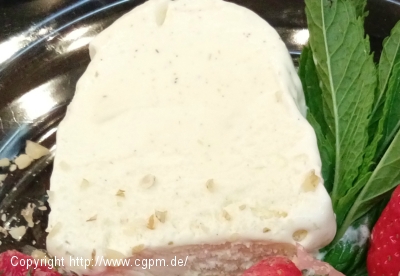 Spargel-Eiscreme