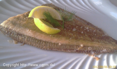 Maischolle und Kartoffelsalat mit Kerbelmarinade