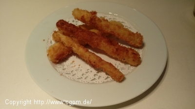 Schwarzwurzeln gebacken