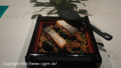 Lachs in Teriyaki Sauce