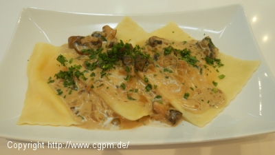 Maultäschle mit Kürbisfüllung