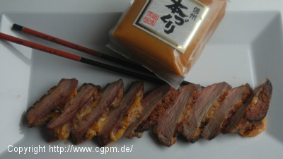 Miso Duck - Entenbrust in Miso-Paste