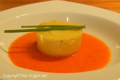 Parmesan / Porree Flan (Sformato di Parmigiano e Porri)