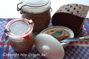 Leberwurst, hausgemacht