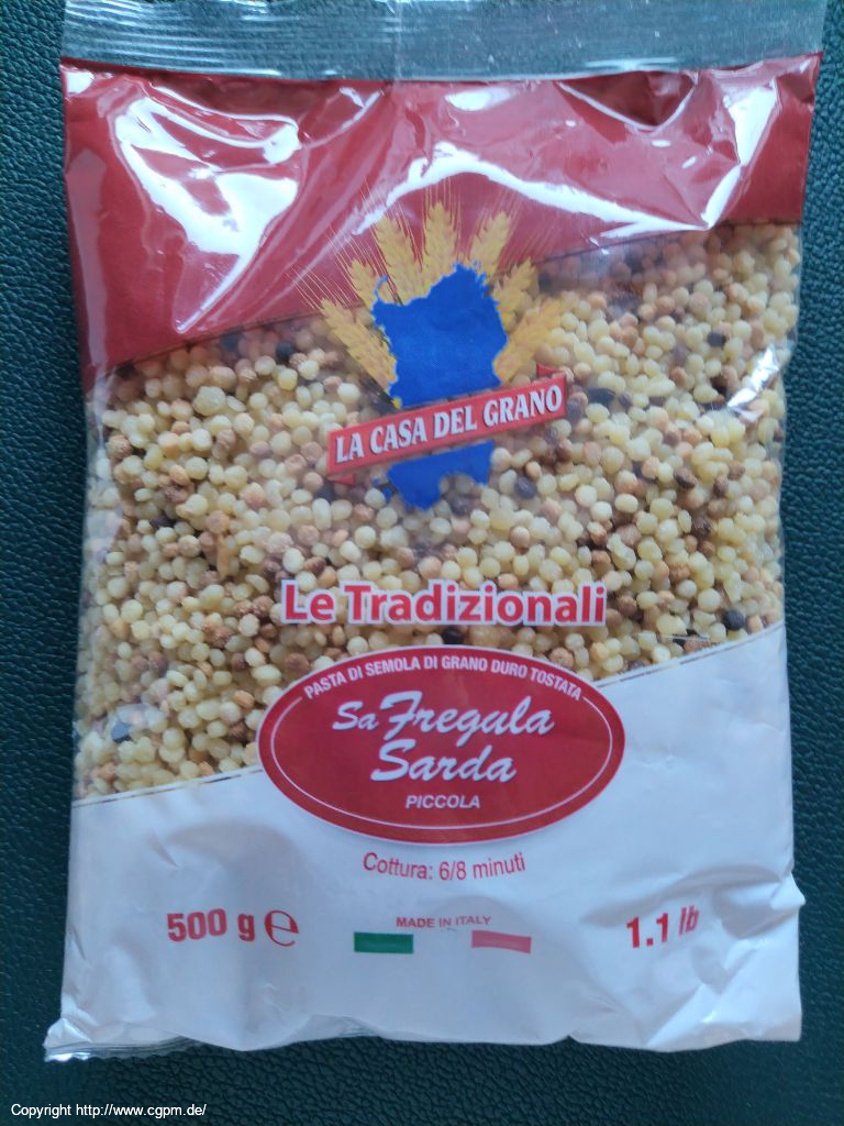 Fregula Sarda mit Salsicce